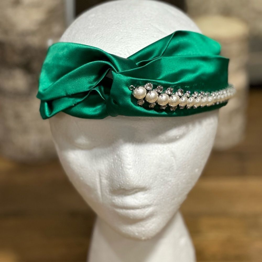 Jimmy Choo Crystal & Pearl Headband